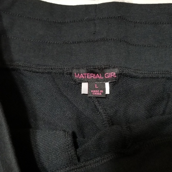 MATERIAL GIRL Mesh-Panel Sweatpants - Picture 5 of 8